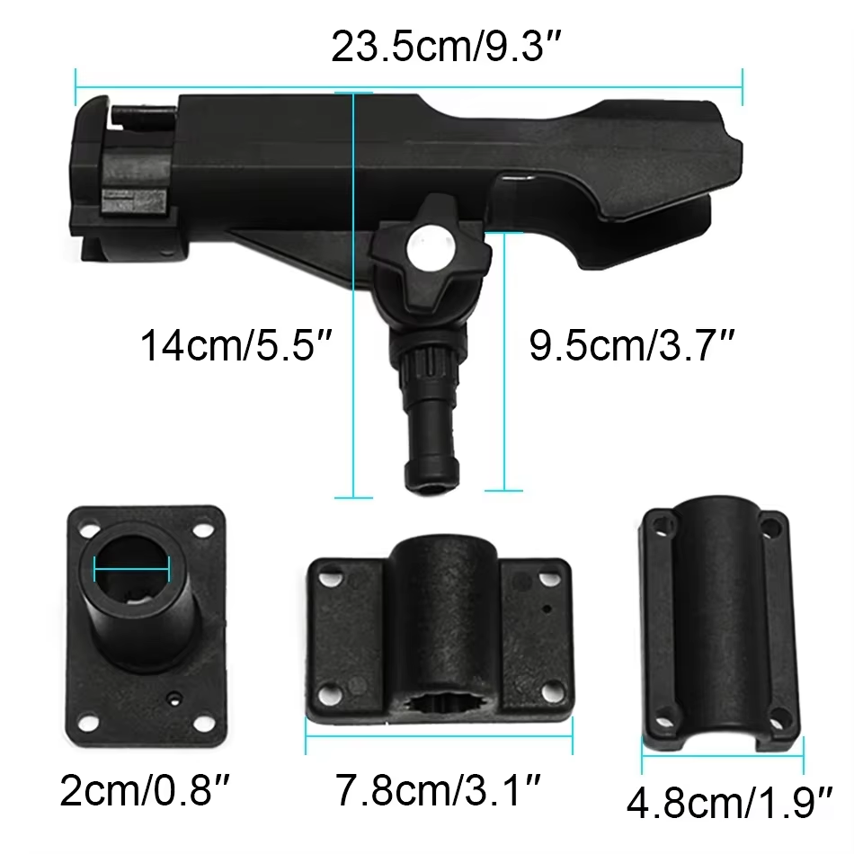 حامل صنارة صيد عالمي قابل للتع - مراجعة Fishing Kayak Rod Holder وسعره
