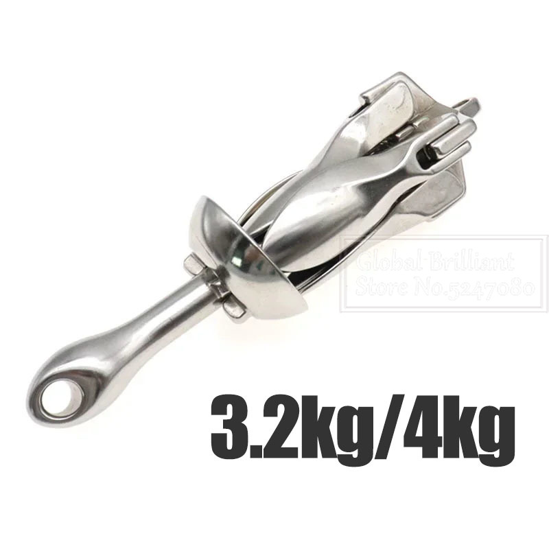 مرساة معدنية حديدية من الفولاذ - مراجعة Fishing Kayak Anchor وسعره