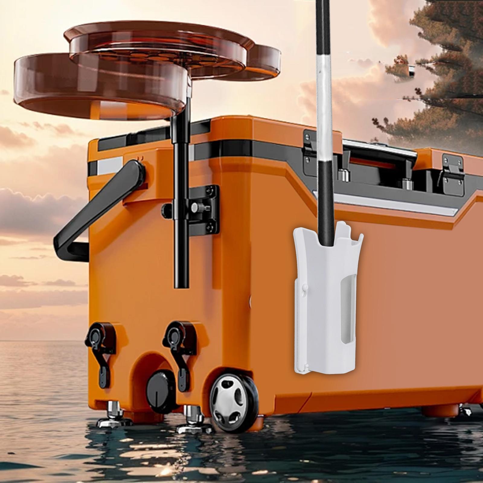 حامل صغير لقضيب الصيد مع حامل  - مراجعة Fishing Kayak Rod Holder وسعره