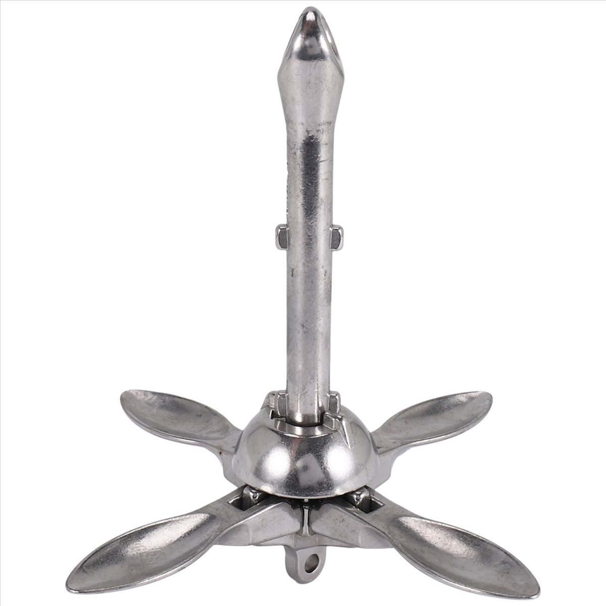 مرساة معدنية من الفولاذ المقاو - مراجعة Fishing Kayak Anchor وسعره