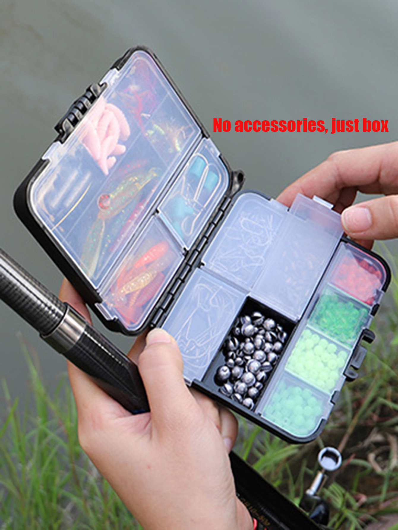 صندوق معالجة صغير منظم صناديق  - مراجعة Fishing Kayak Crate وسعره